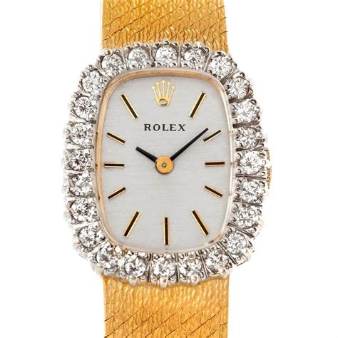 vintage women rolex diamond watch cocktail|vintage women's Rolex watches 1960s.